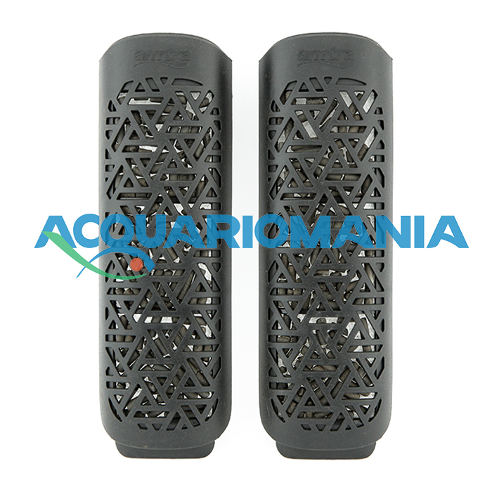 Amtra Biocell Black Coal Cartuccia Carbone di ricambio per Filtro interno Filpo Click 160 2pz