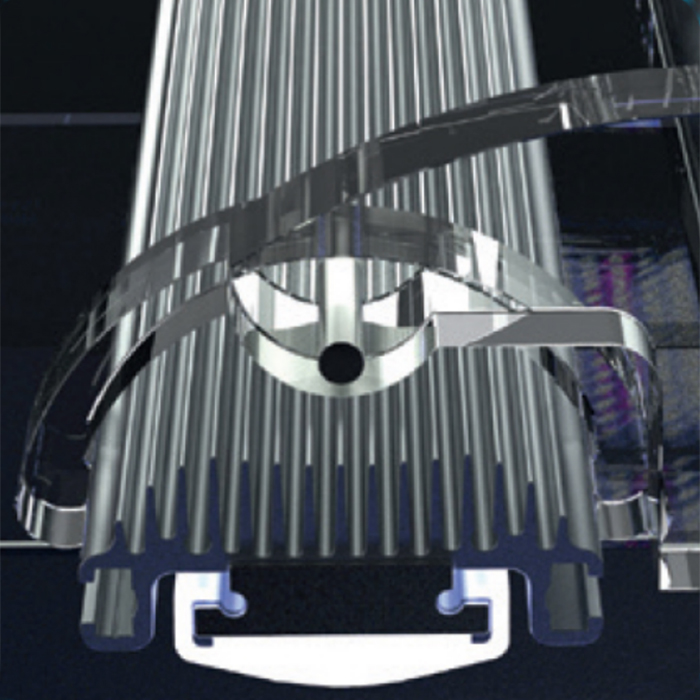 Gnc SilverHook BR Gancio per collegare barre SilverMoon a Plafoniere BluRay 2pz