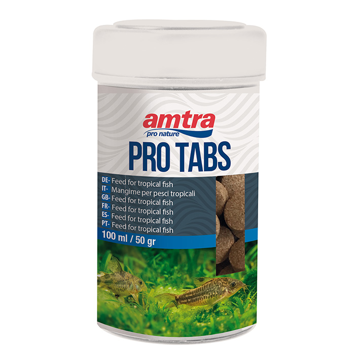 Amtra Pro Tabs Mangime per pesci di fondo e crostacei 100ml 50g