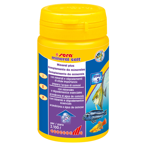 Sera Mineral Salt 100ml 105g per 2100 l circa