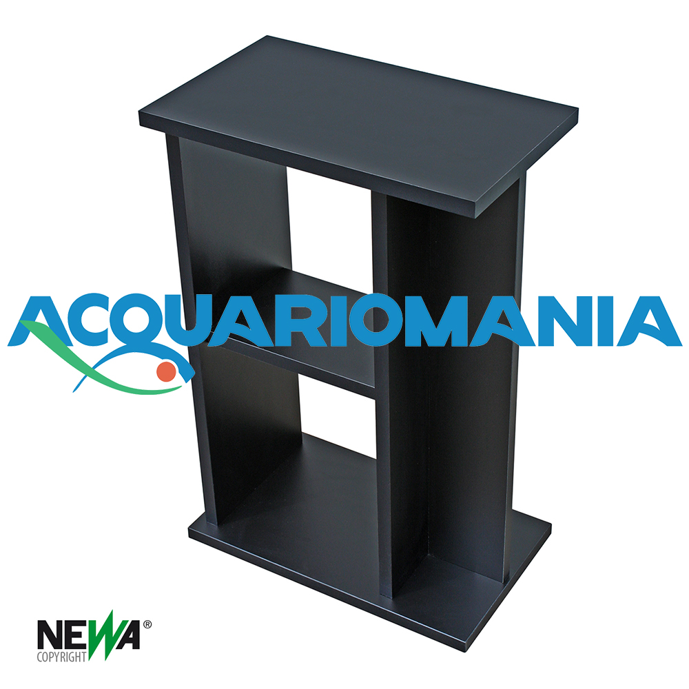 Newa Supporto per Acquario Hobby 30 e Mirabello 30 Nero