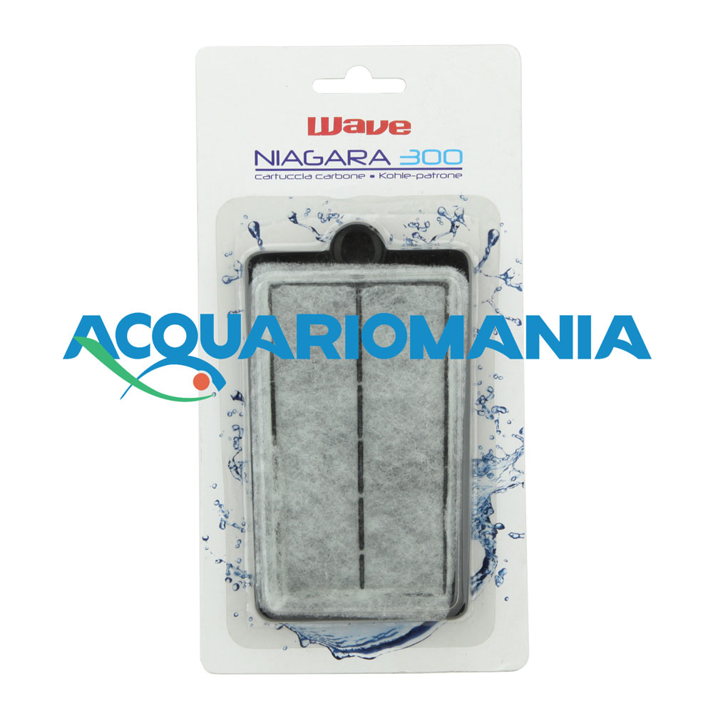 Amtra/Wave Cartuccia Carbone per Filtro a zainetto Niagara 300/440