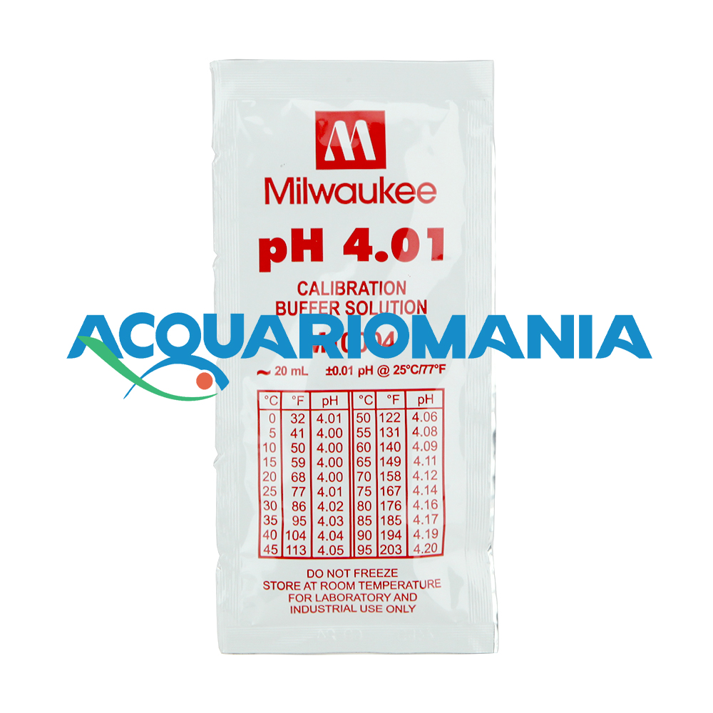 Milwaukee Soluzione taratura PH 4.01 monodose 20ml