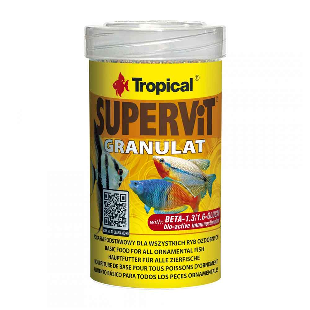 Tropical Supervit Granulat Mangime in granuli 250ml 138gr
