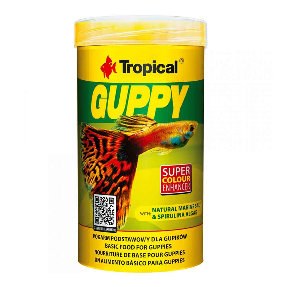 Tropical Guppy Super Color in scaglie 100ml 20gr