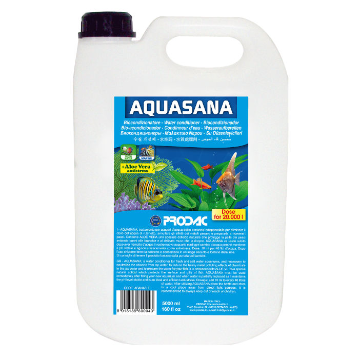 Prodac Aquasana Biocondizionatore 5 l per 20.000 l