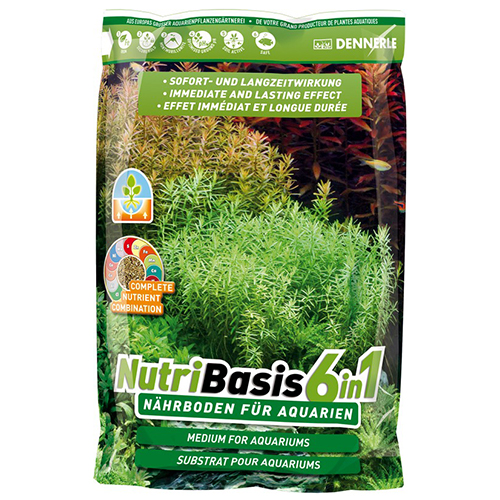 Dennerle NutriBasis 6 in 1 fondo fertile 4.8Kg per acquari 100-140lt fino a 80cm