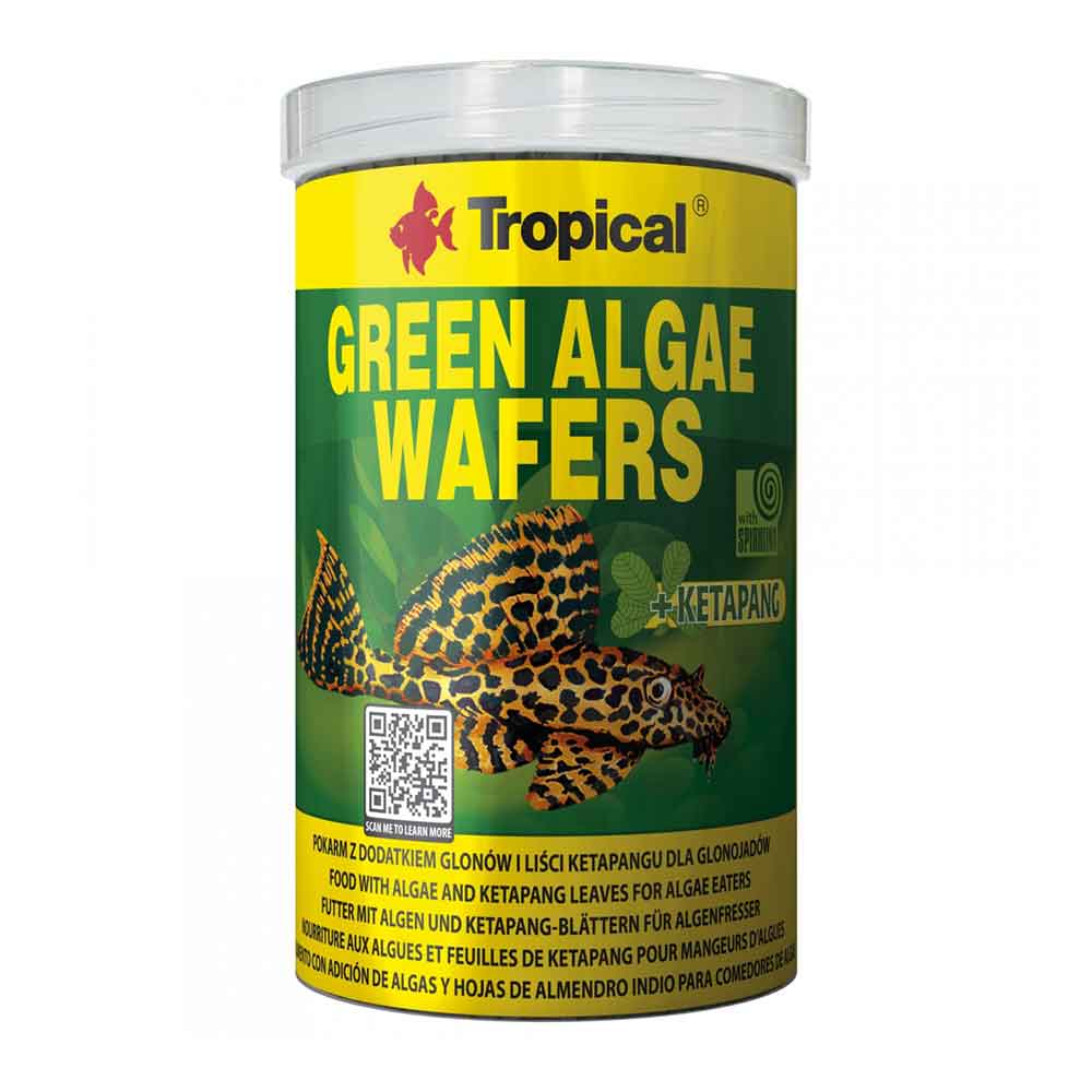 Tropical Green Algae Wafers 250ml 113gr