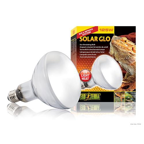 Exoterra Solar Glo 125W Lampada come il sole