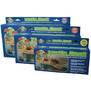 Zoomed Isola Turtle Dock Large per tartarughe d'acqua 46x23cm