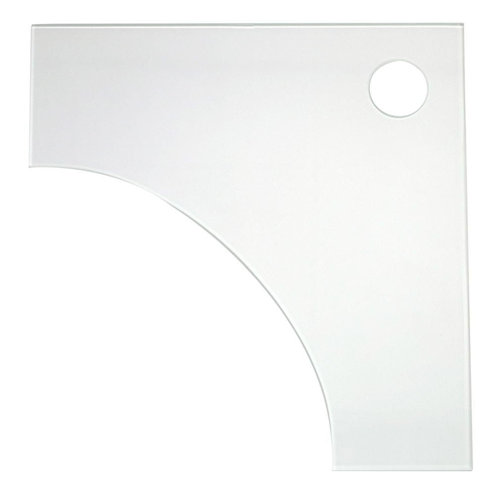 Newa Coperchio in vetro satinato per acquario More 50/50W e 50R/50RW