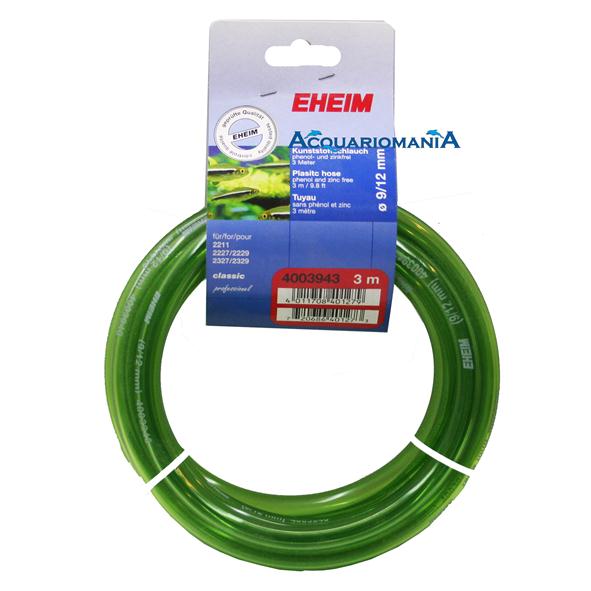 Eheim 4003943 Tubo Flessibile Verde Antialghe Ø 9/12 3metri