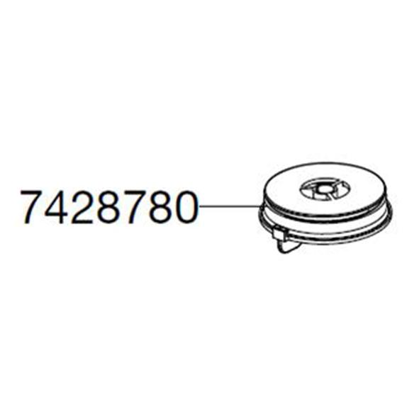 Eheim 7428780 Coprigirante per Filtri esterni 2071 2073 2075 2171 2173