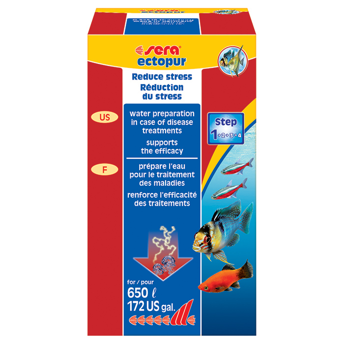 Sera Ectopur Sali Rigeneranti coadiuvanti per pesci 130g per 600 l
