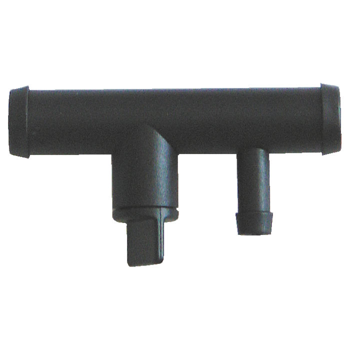 Sera Raccordo T per tubi 12/16 mm con rubinetto