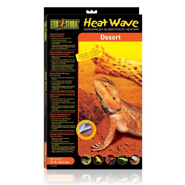 Exoterra Tappetino riscaldante Heat Wave Desert Large 27.9x43.2cm 25W
