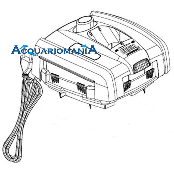 Eheim 1274000 Testata motore completa per Filtro esterno 2074