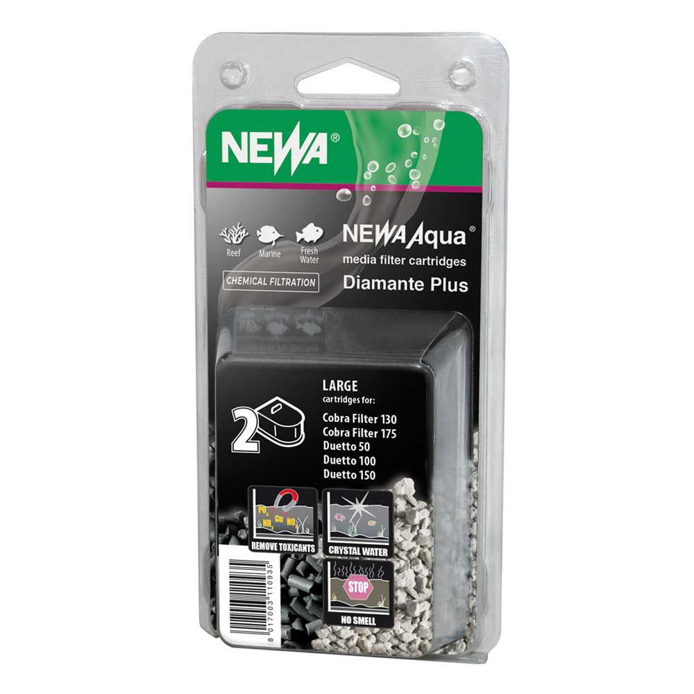 Newa Aqua Diamante Plus Large Cartucce Filtranti Carbone e Zeolite per Cobra 130 175 e Duetto 50 100 150