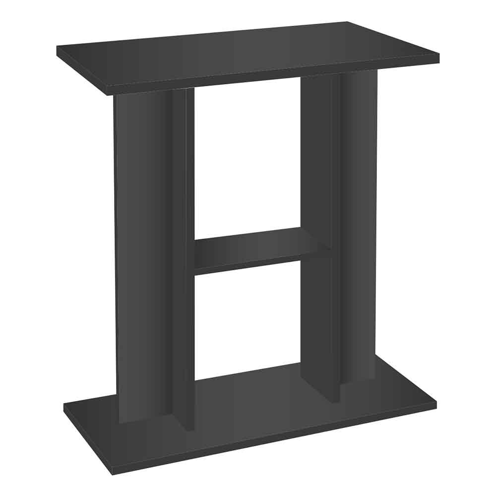 Aqpet E-Cabinet 60 Supporto per Acquari in Legno a Libreria Nero 60x30x63h