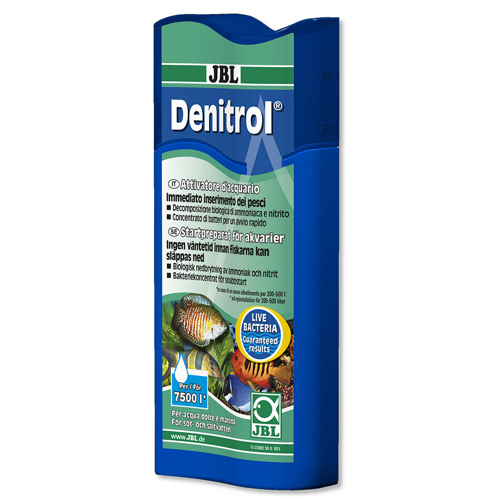 Jbl Denitrol Batteri per Acquario 250 ml per 7.500 l