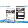 Askoll Acquario Pure Marine XL HC Nero con Sale OMAGGIO 76x36x57h cm 130Lt
