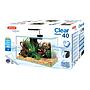 Zolux Acquario Aqua Clear 40 Nero 40x20x25h cm 17 Litri