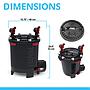 Fluval FX6 A219 Pratiko 1500 Filtro esterno per acquari fino a 1500l