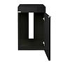 Aqpet Cabinet 50 Supporto per Acquario in Legno Nero 50x50x80h cm