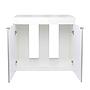 Aqpet Cabinet 90 Supporto per Acquario in Legno Bianco 90x50x80h cm