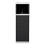 Oase Acquario HighLine 125 Optiwhite con Supporto Antracite 50x50x157h cm