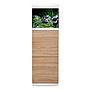 Oase Acquario HighLine 125 Optiwhite con Supporto Rovere 50x50x157h cm