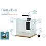 Zolux Betta Kub Acquario per Betta 15,6L