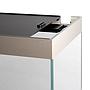 Aqpet Acquario Riverium Plus Bianco Vetro Extrachiaro con Supporto 90X50X55h cm