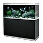 Oase HighLine Optiwhite 400 Acquario e Supporto Nero 413 litri