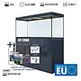 Amtra Acquario Alux Grey Combi con Mobile e Filtraggio 330L 120x50x148h cm