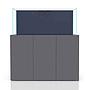 Nyos OPUS 440 G2 Pro Line Grigio Acquario Marino Reef 125x55x55h cm