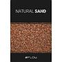 Flow Natural Sand Red Ghiaia per Aquascaping 0,4-0,9 mm 4Kg