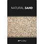 Flow Natural Sand White Ghiaia per Aquascaping 0,4-0,9 mm 4Kg