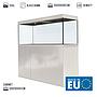 Amtra Acquario Alux Bianco Combi con Mobile e 330L 120x50x148h cm
