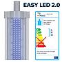 Aquatlantis Easy Led Universal 2.0 Deep Blue Lampada per attacco T5/T8/singola (ex 24W/15W) 438 mm 20W